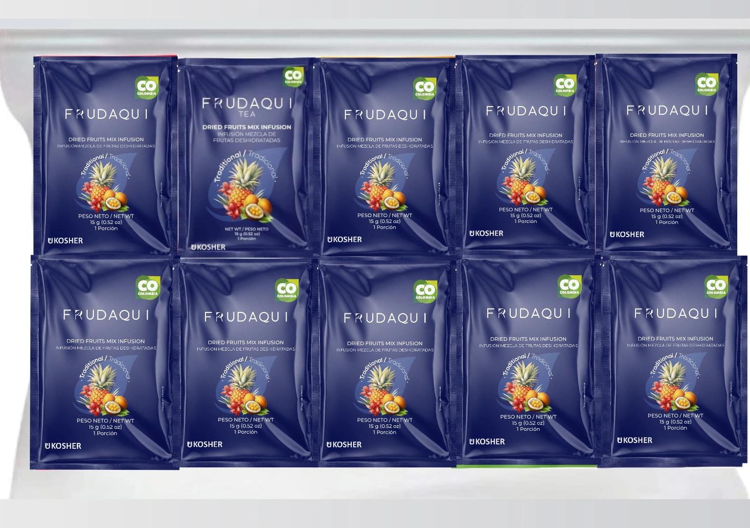 INFUSIÓN DE FRUTAS DESHIDRATADAS 15g  X 32 Uds TRADICIONAL